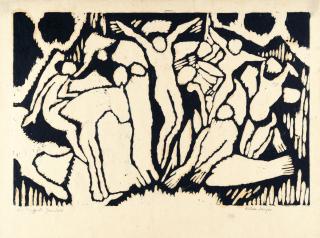 Wilhelm Morgner - Große Kreuzigung