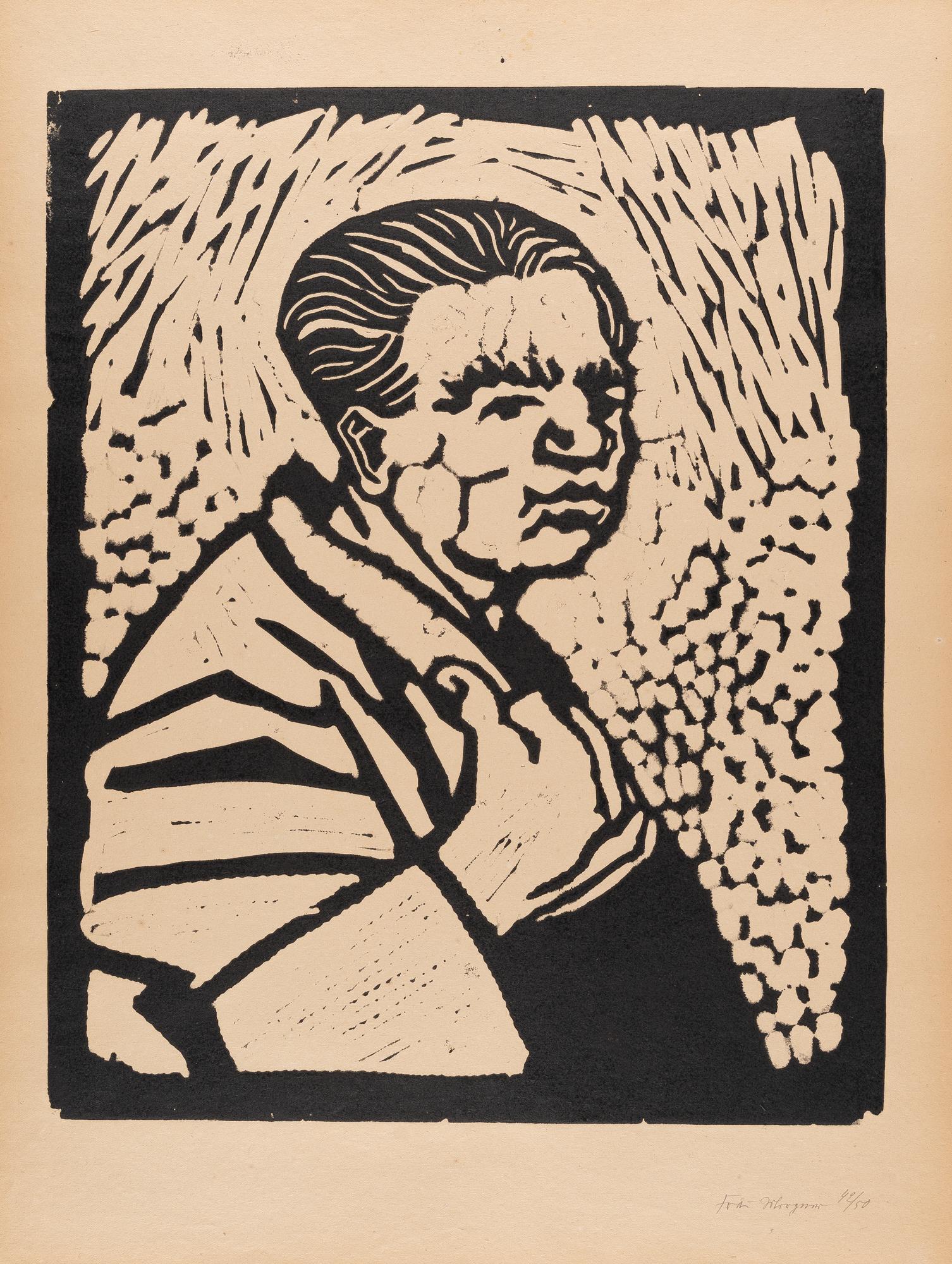 Wilhelm Morgner - In Memoriam Morgner. Sieben Linoleumschnitte aus dem Jahre 1912