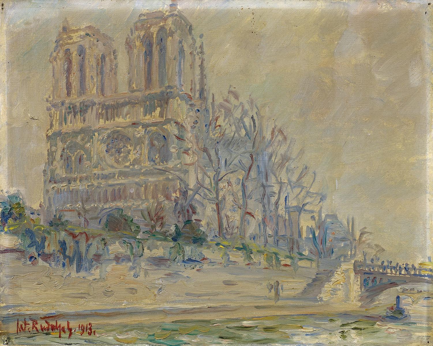 Wilhelm Rudolph - Notre Dame in Paris
