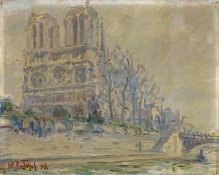 Wilhelm Rudolph - Notre Dame in Paris