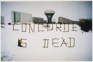 Wilhelm Sasnal - Concorde is Dead (für Parkett 70).