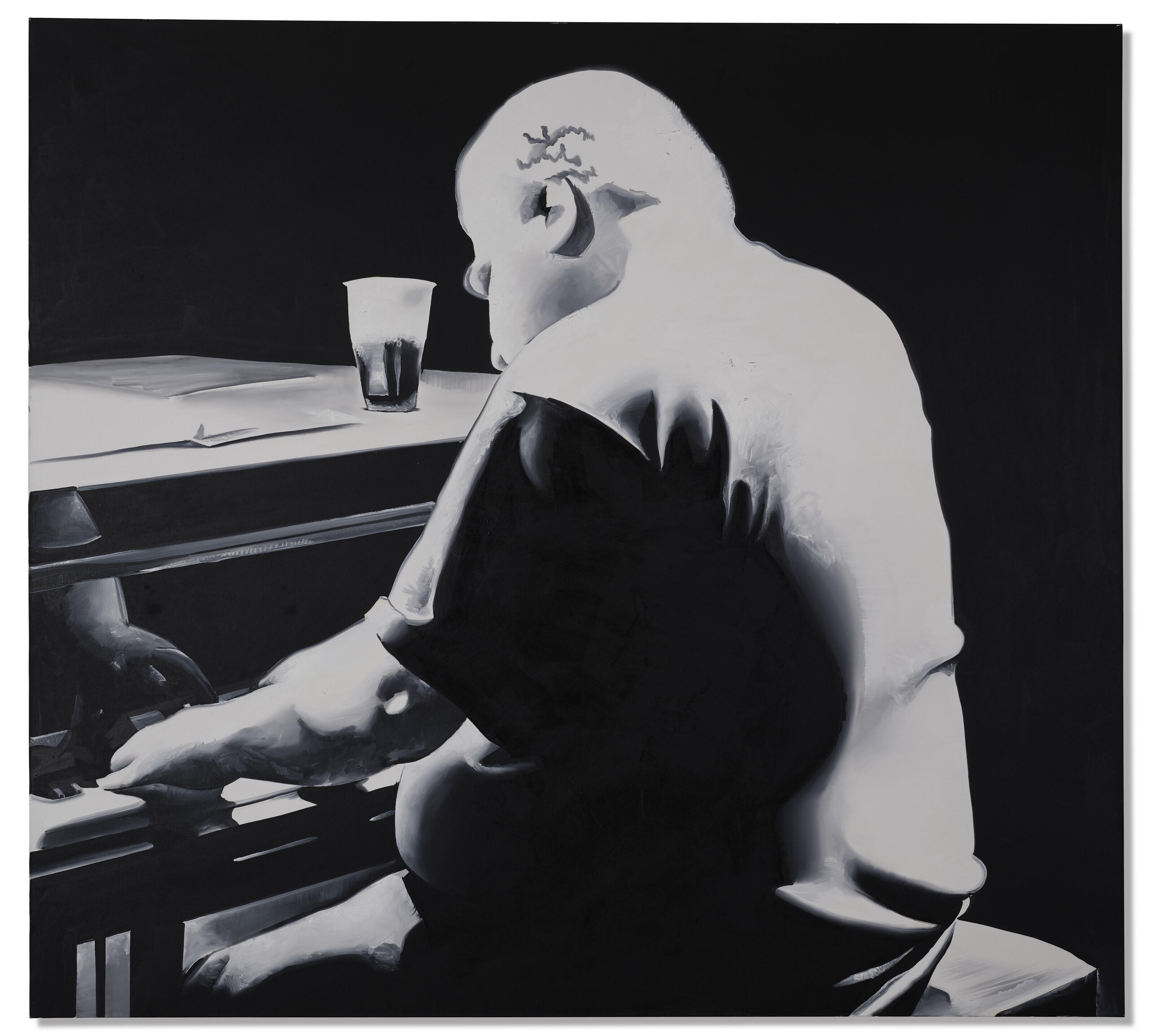 Wilhelm Sasnal - D. Johnston