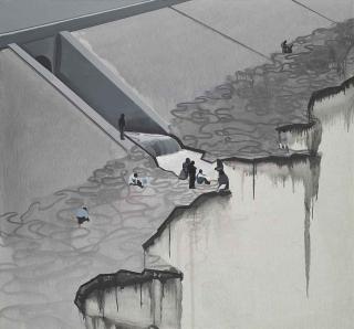 Wilhelm Sasnal - Untitled (Dunaj)