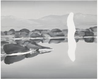 Wilhelm Sasnal - Untitled (R. Smithson)