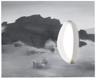 Wilhelm Sasnal - Untitled (R. Smithson)