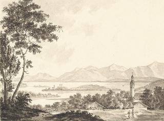 Wilhelm Scheuchzer - Rimsting am Chiemsee.