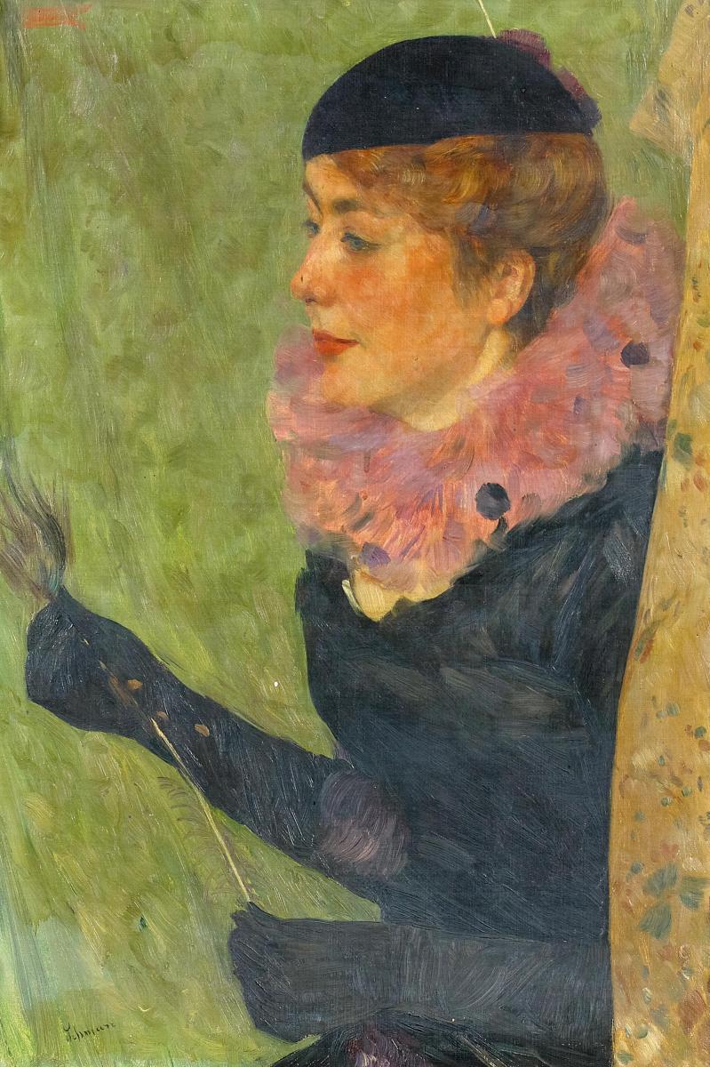 Wilhelm Schmurr - Dame im Kostüm