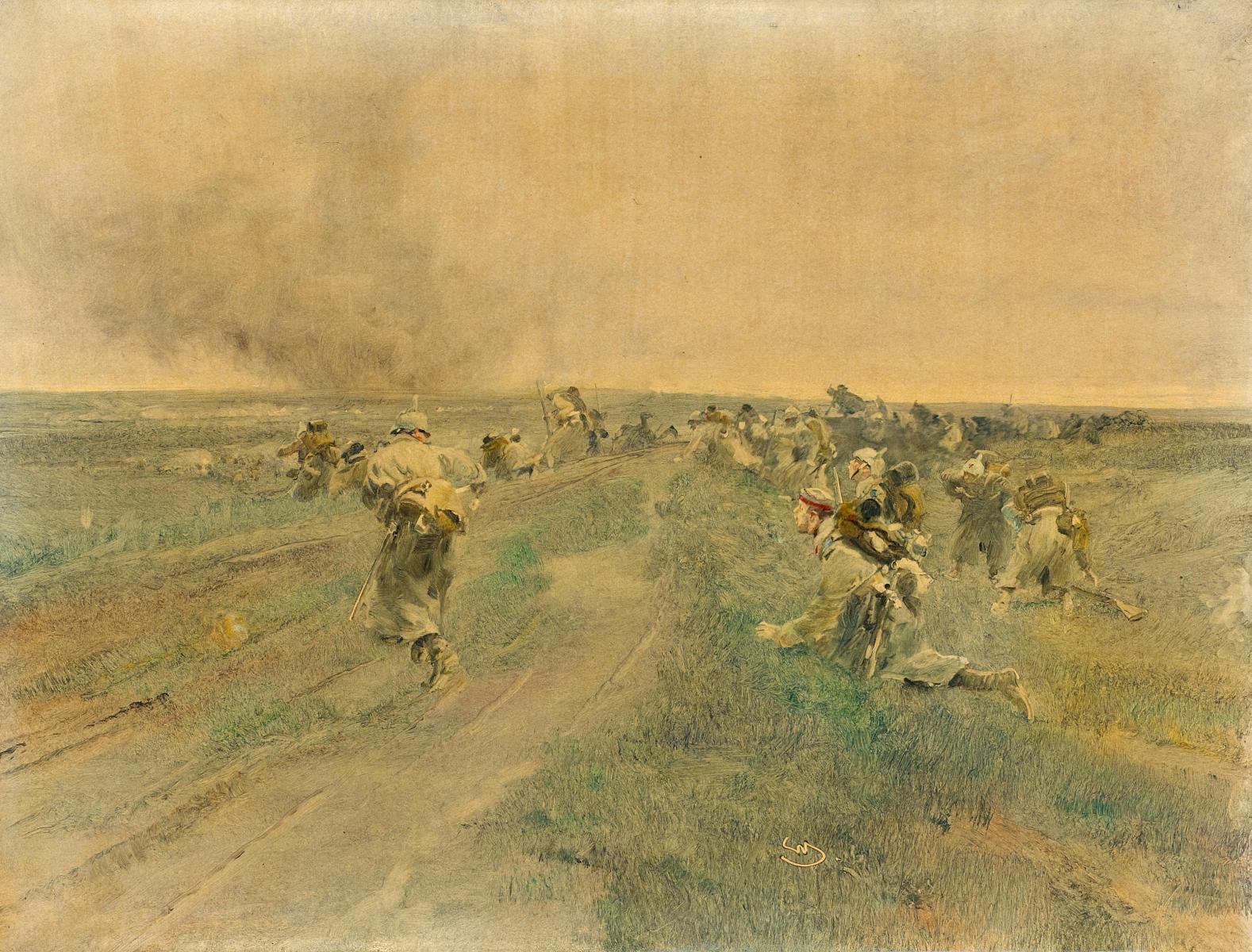 Wilhelm Schreuer - Der Angriff.