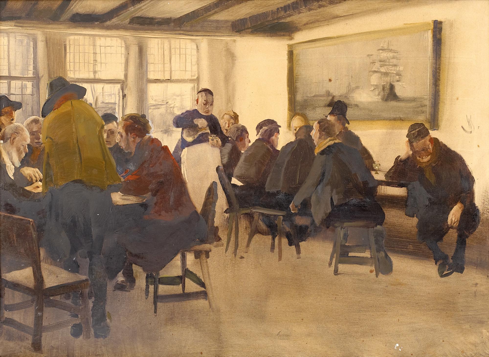 Wilhelm Schreuer - In der Hafenkneipe