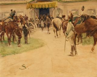 Wilhelm Schreuer - Napoleon in Düsseldorf 1811