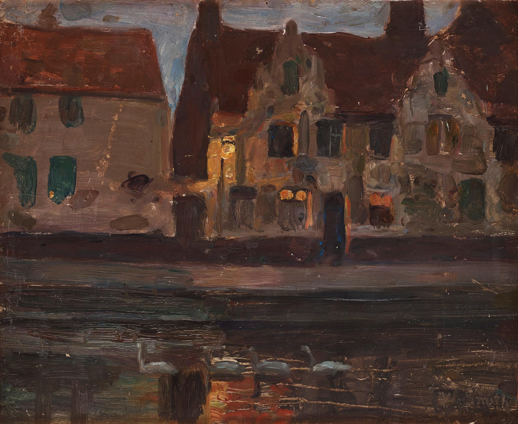 Wilhelm Smith - Scene from Bruges, Belgium