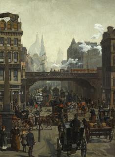 Wilhelm Trübner - German ludgate Hill, London