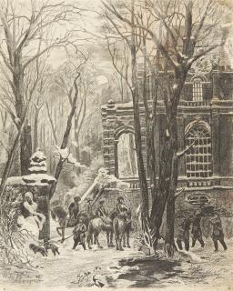 Wilhelm Velten - Nach der Jagd.