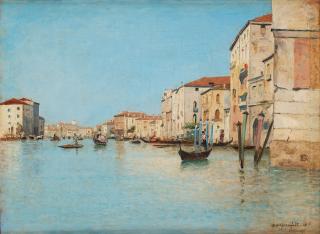 Wilhelm von Gegerfelt - Canal Grande, Venezia