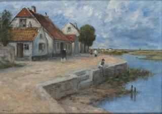 Wilhelm von Gegerfelt - Fiskaren på kajen