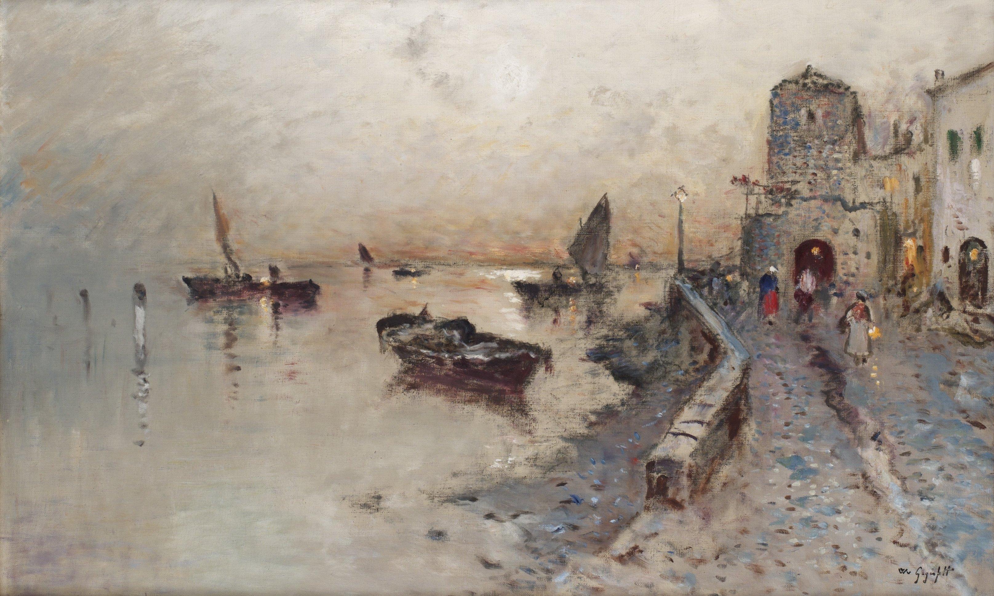 Wilhelm von Gegerfelt - Italienskt kajmotiv