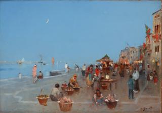 Wilhelm von Gegerfelt - Venetian scene