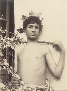 Wilhelm Von Gloeden - Sicilian Youth, 1900