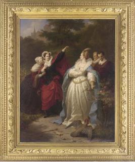 Wilhelm von Kaulbach - A court dispute