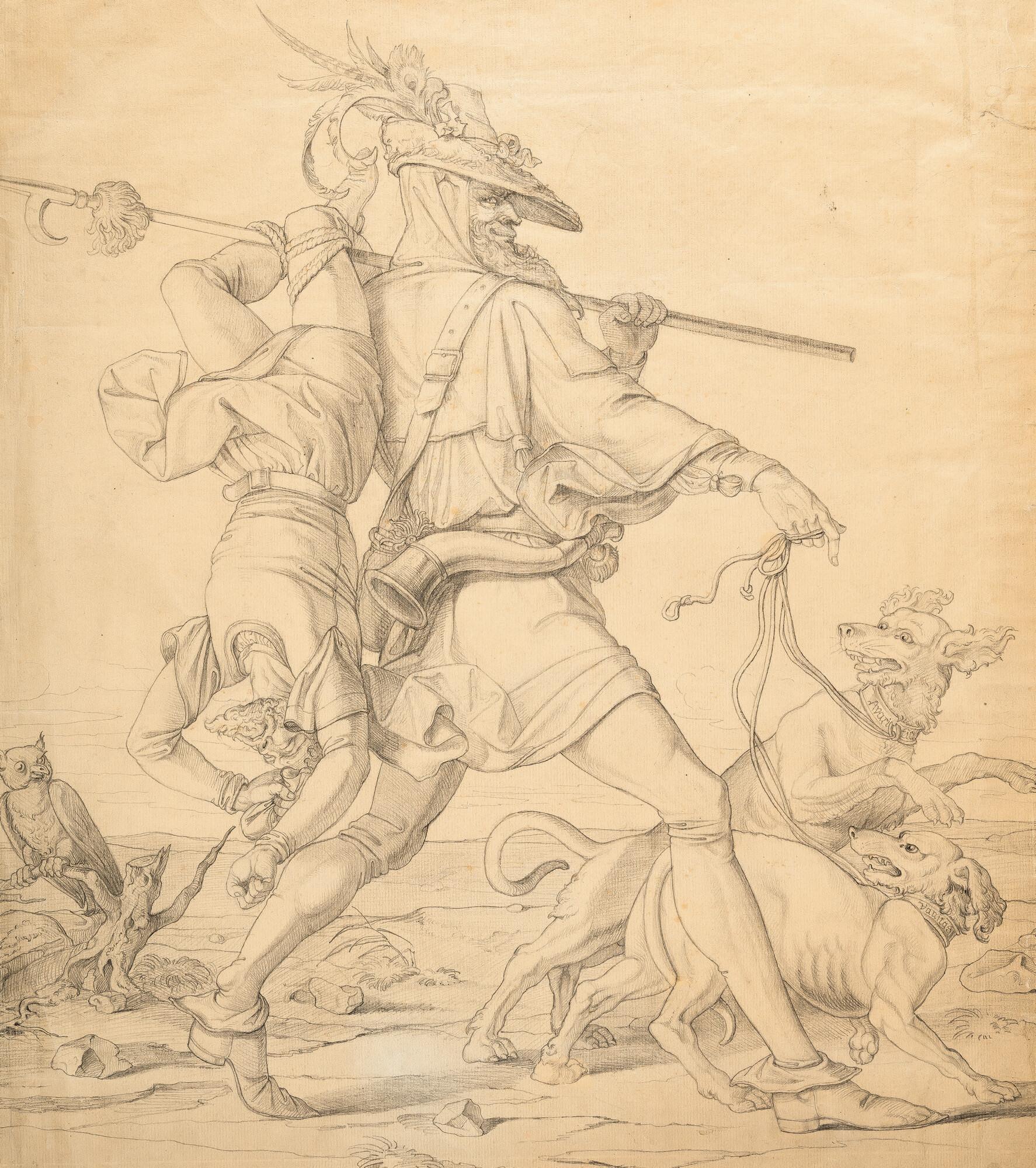 Wilhelm von Kaulbach - Der wilde Jäger