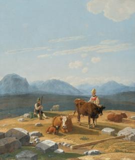 Wilhelm von Kobell - Auf der Alm