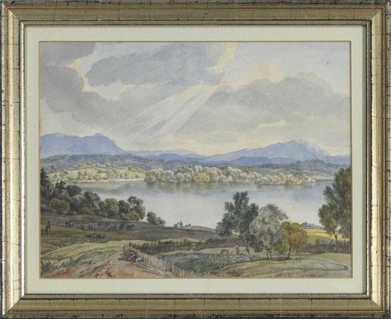 Wilhelm von Kobell - Blick über den Staffelsee