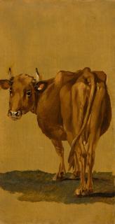 Wilhelm von Kobell - Stehende Kuh.