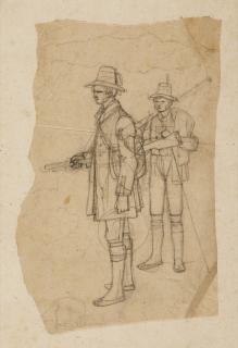 Wilhelm von Kobell - Zwei Jäger.