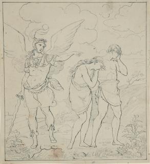 Wilhelm von Kügelgen - Die Vertreibung aus dem Paradies.