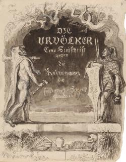 Wilhelm von Lindenschmit - 3 Bll.: Figürliche Motive.