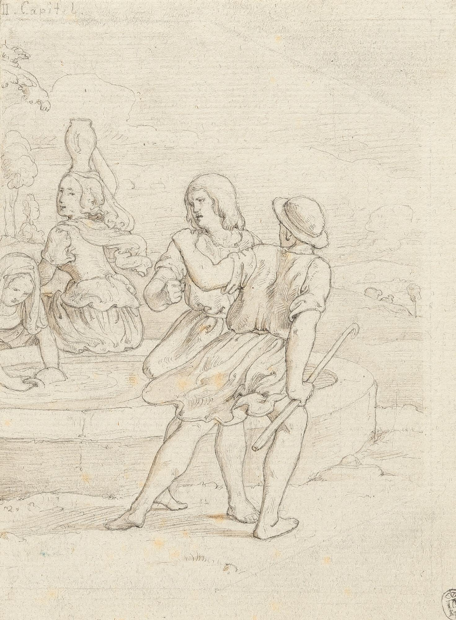 Wilhelm von Schadow - Biblische Szene