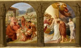 Wilhelm von Schadow - Die Parabeln vom verlorenen Schaf und verlorenen Sohn