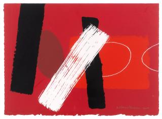 Wilhelmina Barns-Graham C.B.E. - Red Playing Games I
