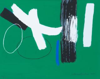 Wilhelmina Barns-Graham - Green, from \'Millenium Series\'
