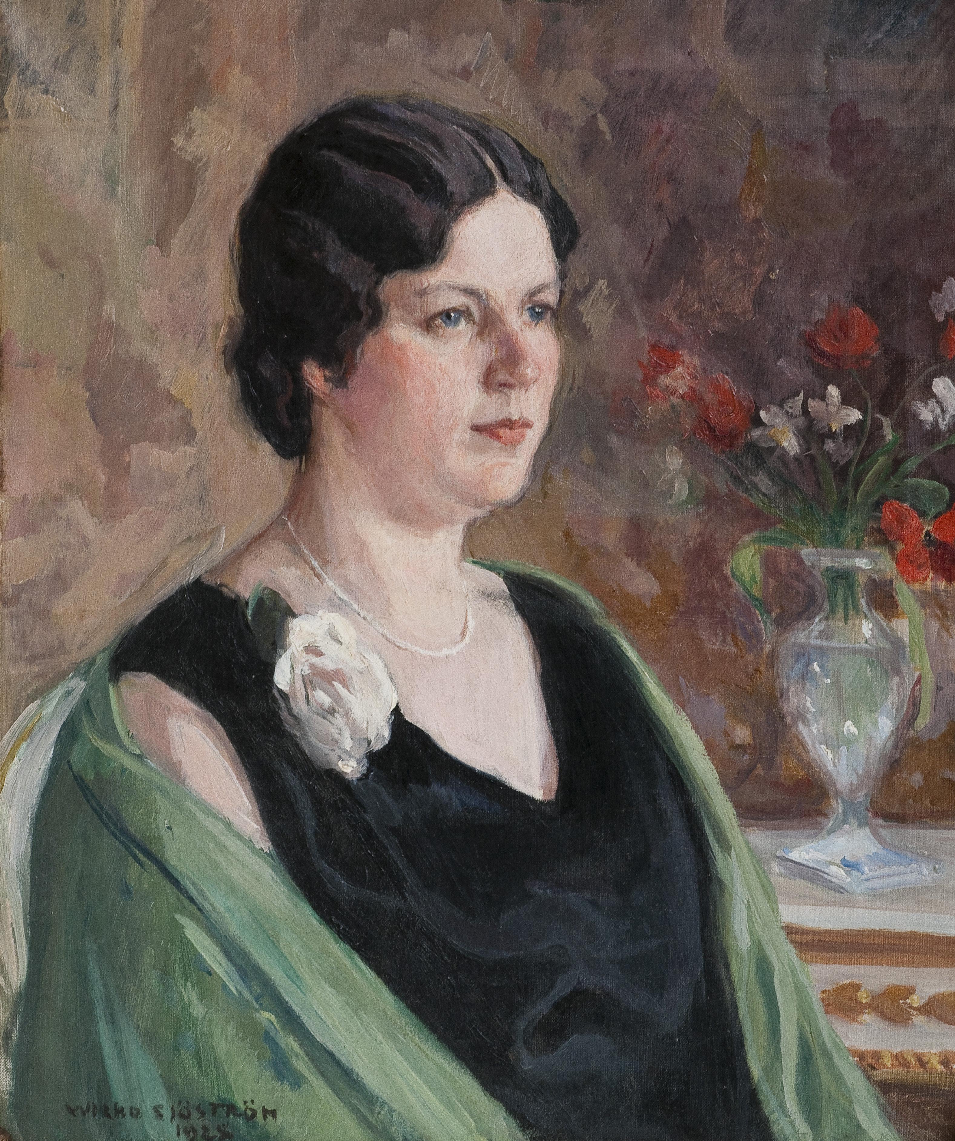 Wilho Sjöström - Portrait Of A Woman.