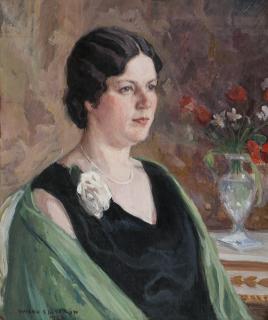Wilho Sjöström - Portrait Of A Woman.