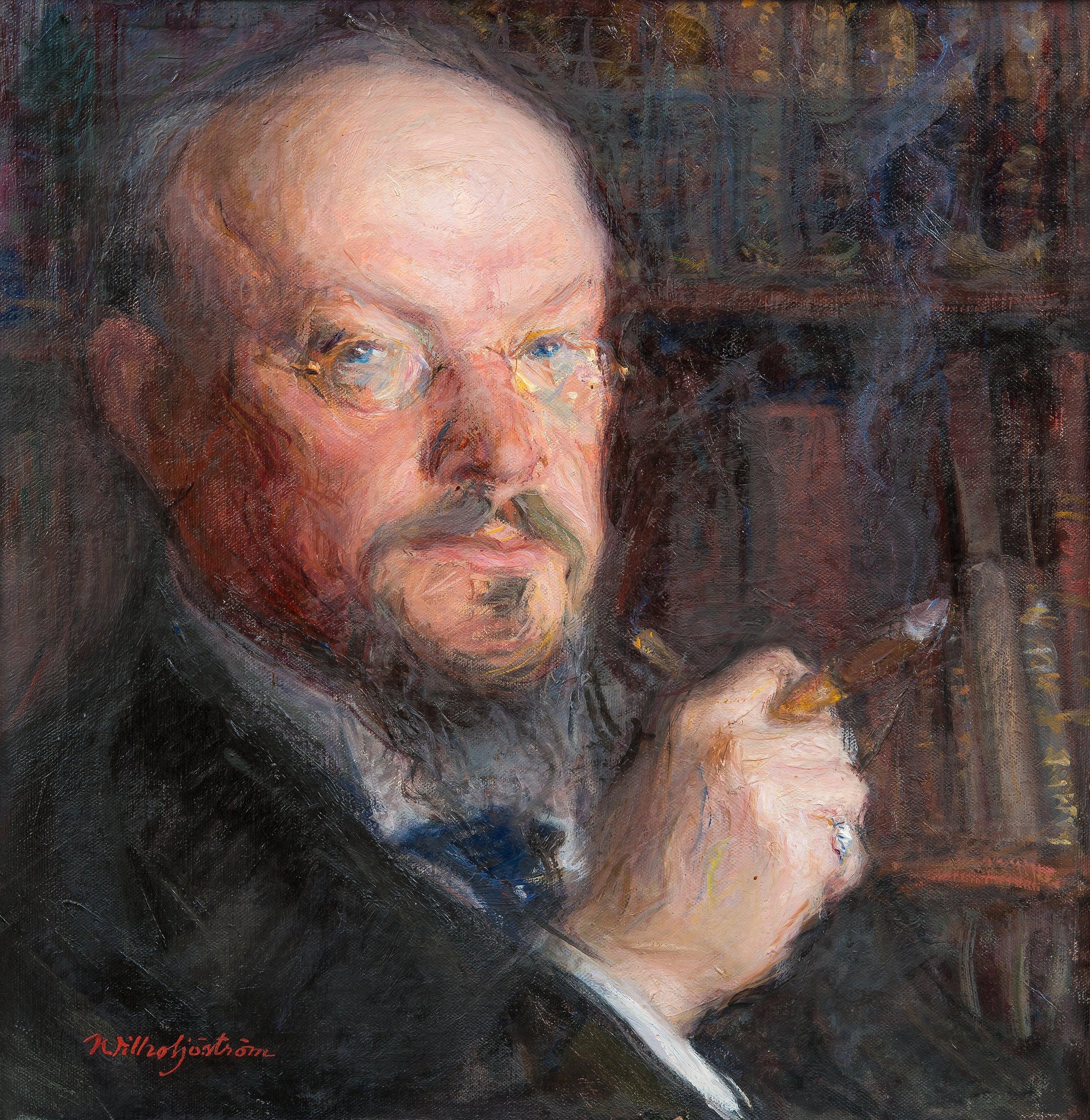 Wilho Sjöström - Portrait Of Georg Sidorow.