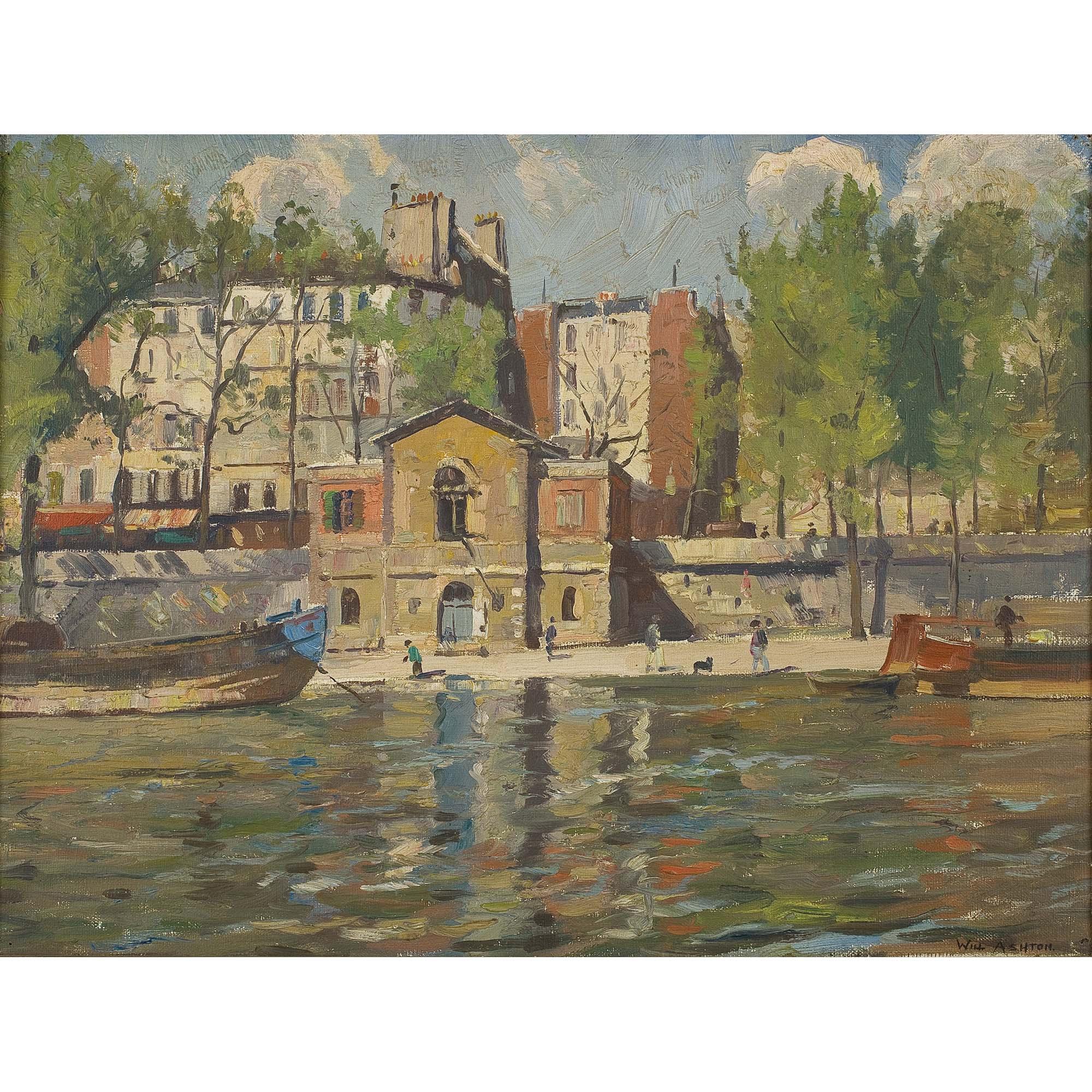 Will Ashton - Australian Paris, Seine, Springtime