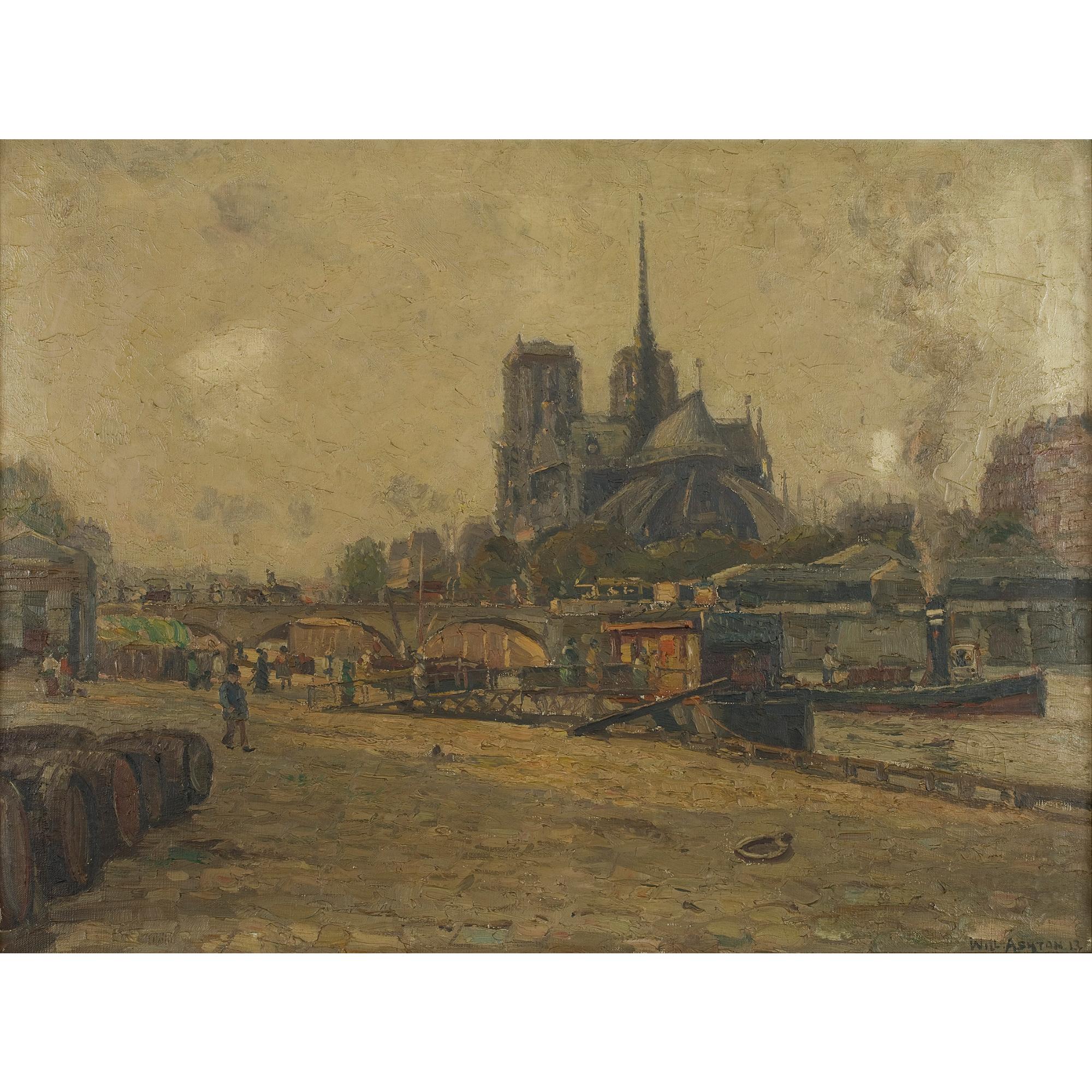 Will Ashton - Australian view From The Seine