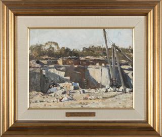 Will Ashton - Quarry, Adelaide Hills, c.1920