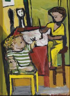 Will Barnet - Children Painting