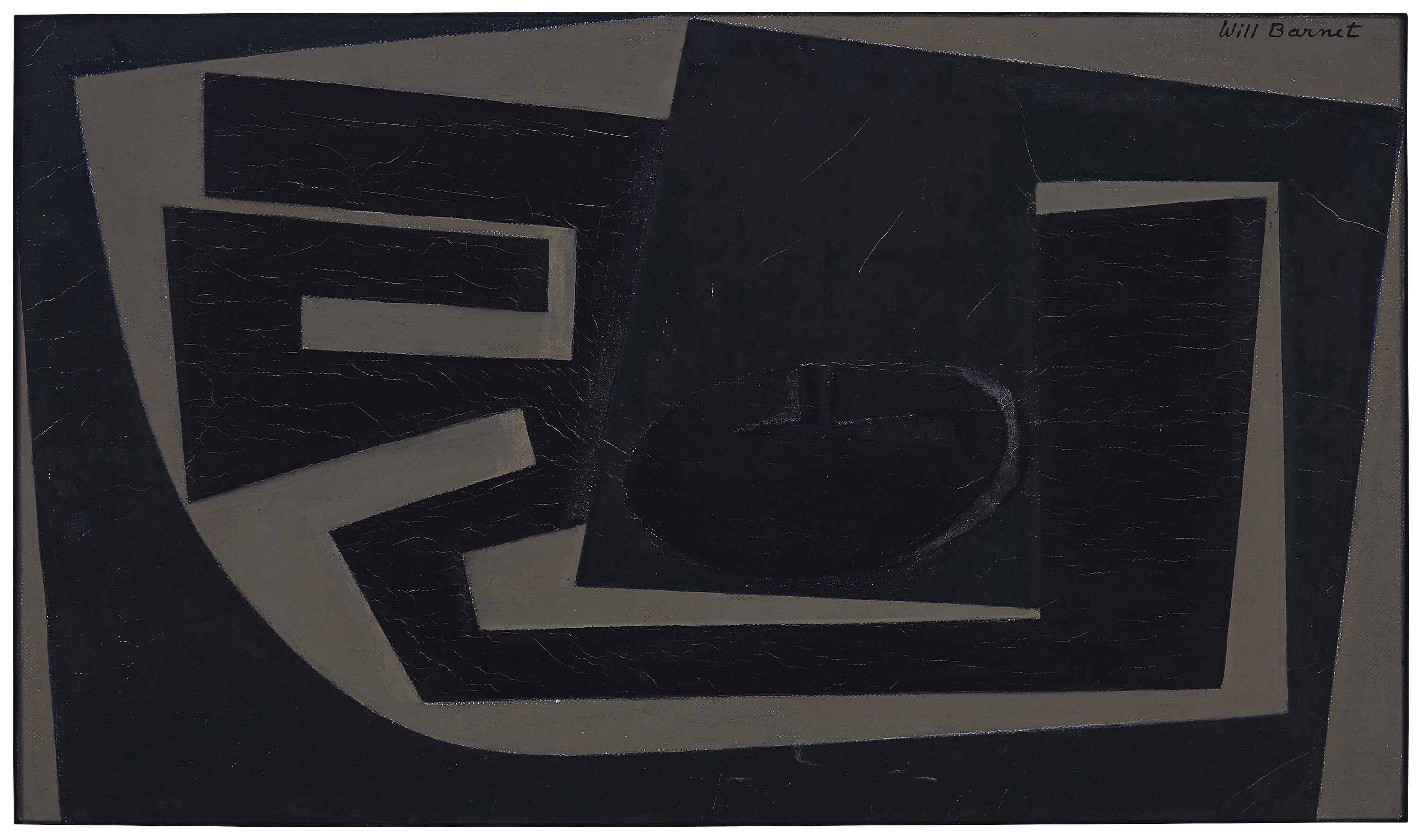 Will Barnet - Reclining Figure