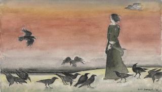 Will Barnet - Study for \'Nightfall\'