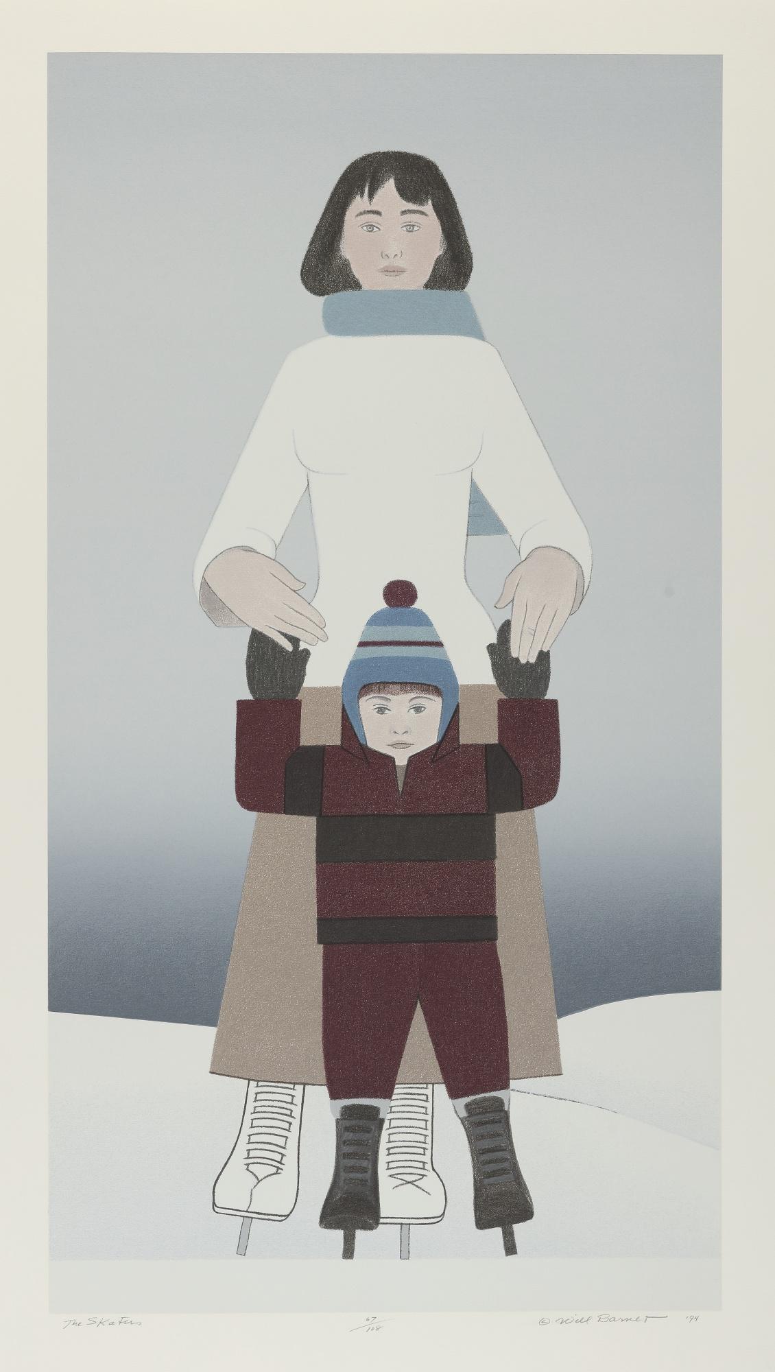 Will Barnet - The Skaters