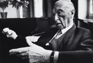 Will McBride - Konrad Adenauer im Gespräch in Cadenabbia, Italien