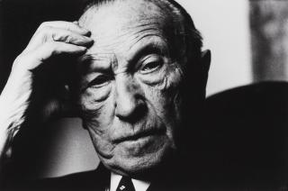 Will McBride - Konrad Adenauer in Cadenabbia, Italien