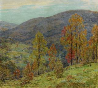 Willard LeRoy Metcalf - Autumn Glory