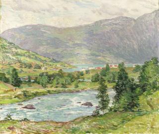 Willard Leroy Metcalf - Mountain Lakes