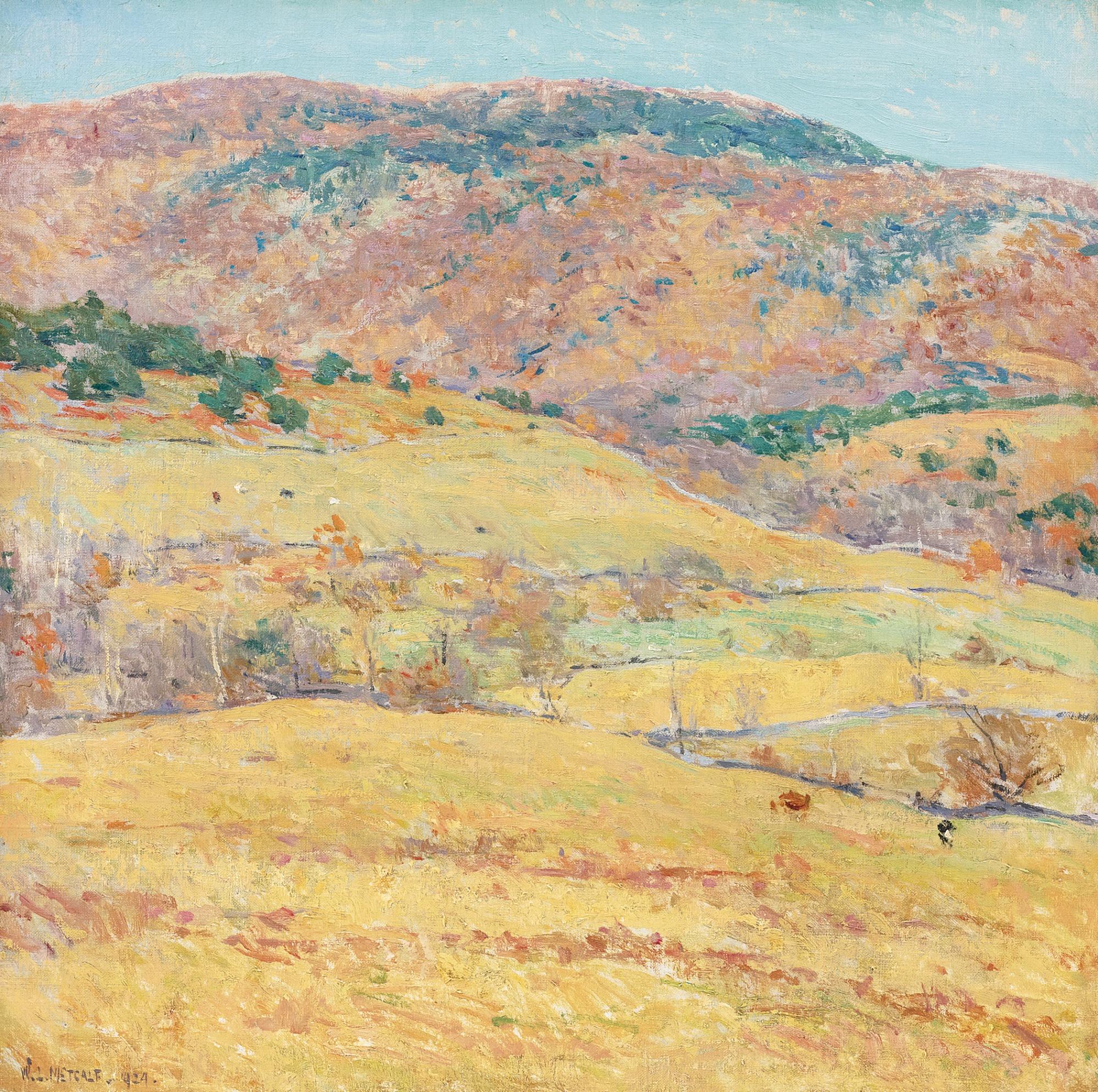 Willard Leroy Metcalf - Mountain Pastures - Vermont