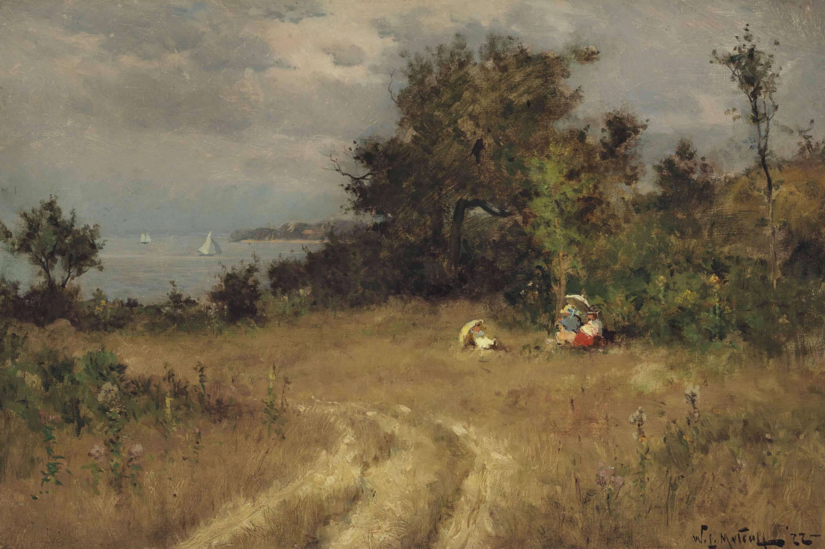 Willard Leroy Metcalf - Sandy Hollow, Manchester, Massachusetts